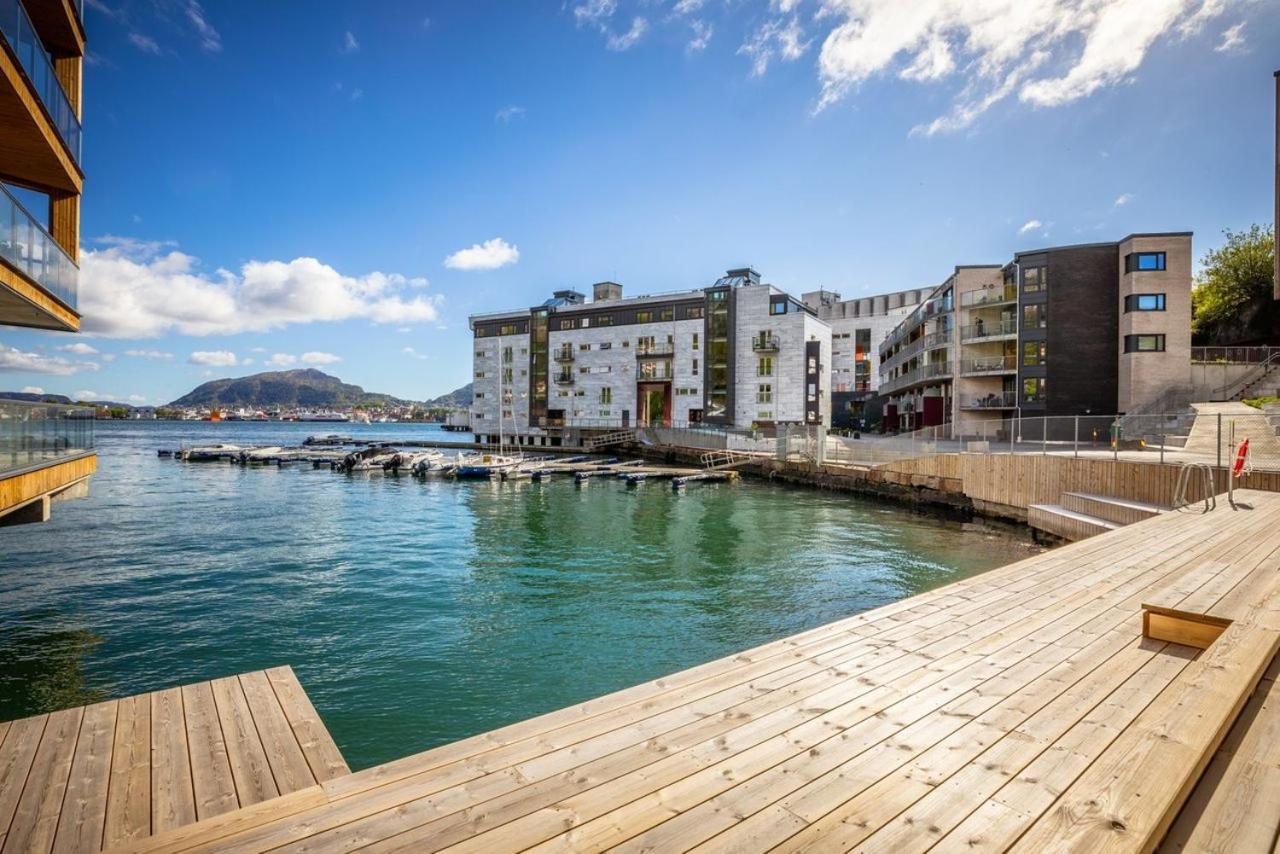 New Penthouse Apartment With Sea View In Bergen Centrum Kültér fotó